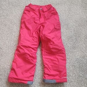Columbia Pink Kids Snow Pants